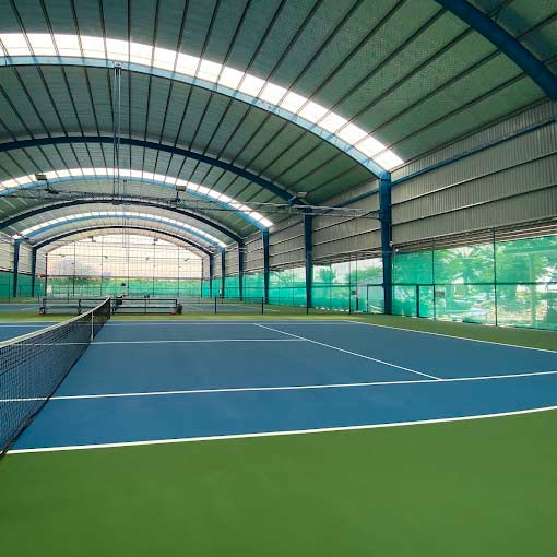 Sân tennis trong nhà quận 7 | Tennis Phu My Hung