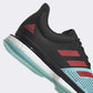 Giày Tennis Adidas SOLE COURT Boost Primeblue black/Aqua | Giày