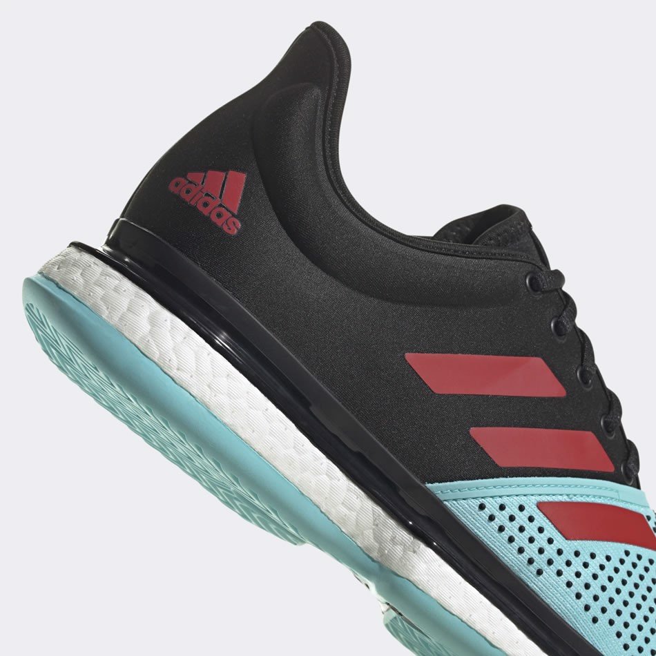 Giày Tennis Adidas SOLE COURT Boost Primeblue black/Aqua | Giày